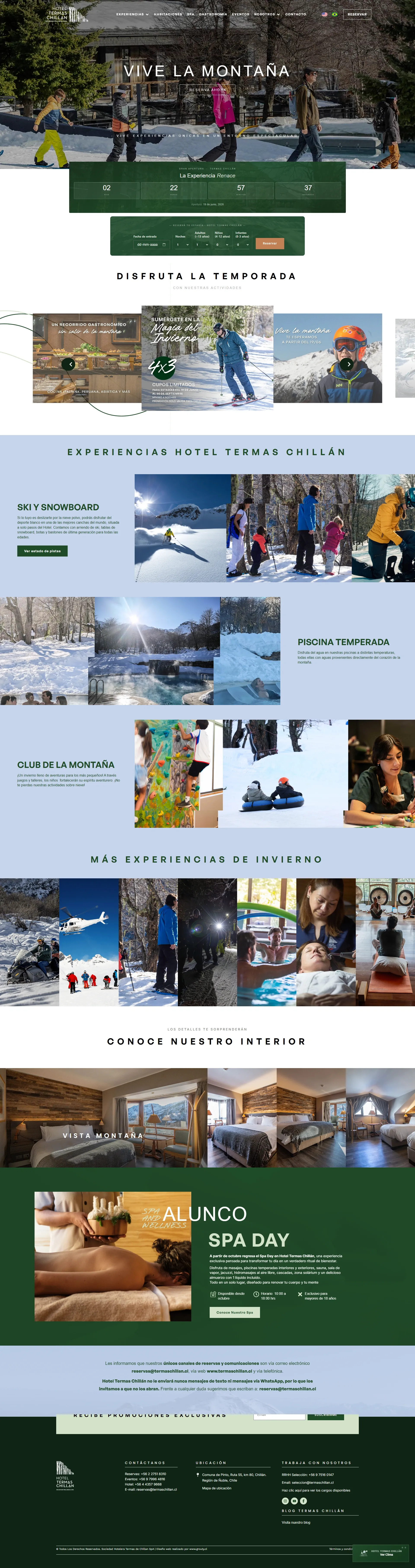 Miniatura del sitio Termas de Chillán